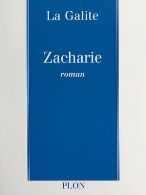 cover image of Zacharie